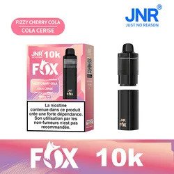 puff jnr fox 10k cola cerise