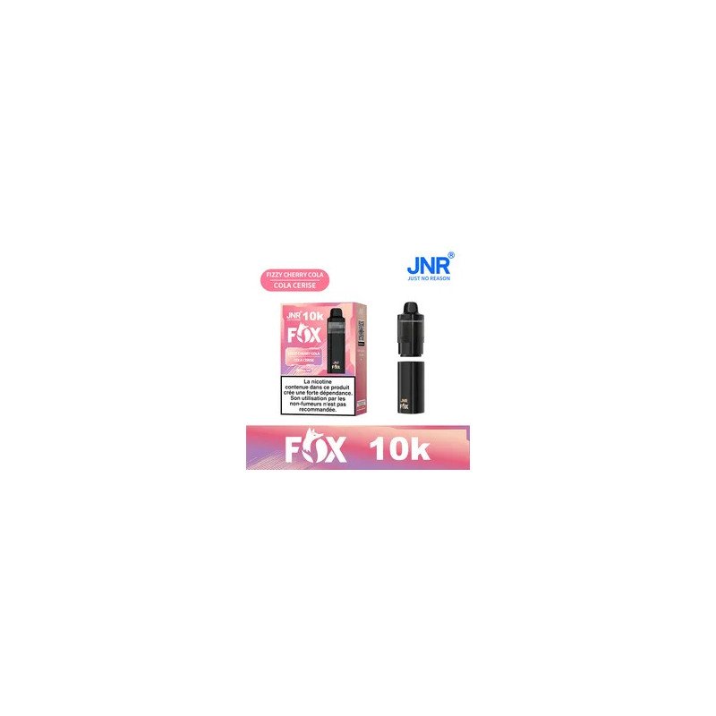 puff jnr fox 10k cola cerise