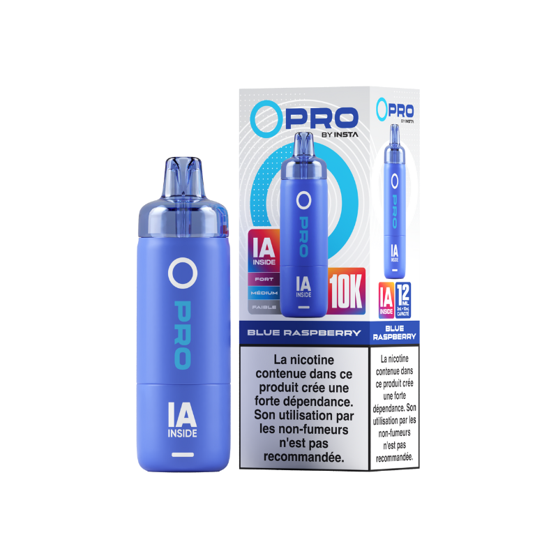 PUFF OPRO iA 10K framboise bleue