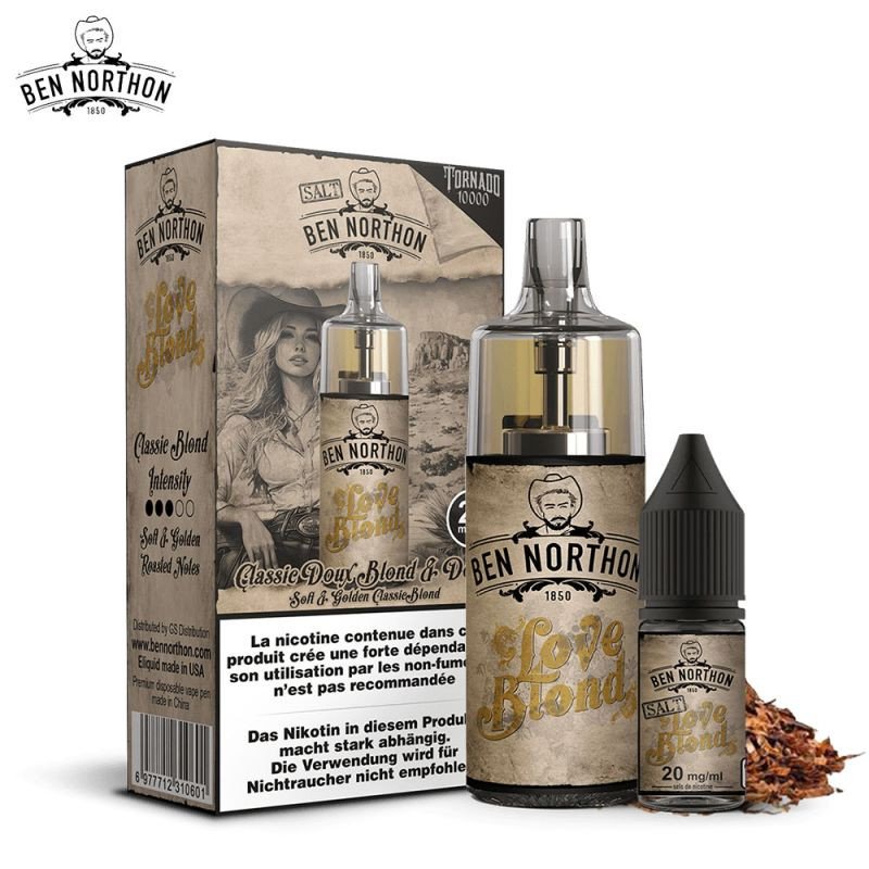 PUFF BEN NORTHON LOVE BLOND10k